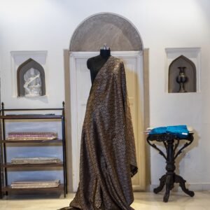 Fabric Katan Silk Tanchoi Zari Buti