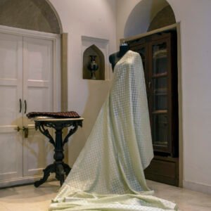 Fabric Cotton Resham Buti