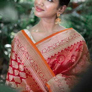 Saree Katan Silk Brocade