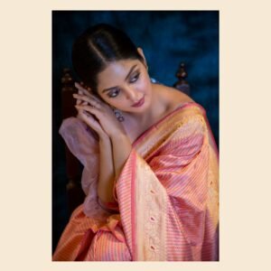 Saree Satain Silk Tanchoi