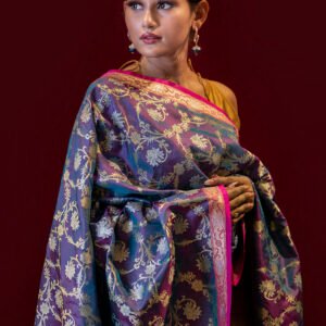 Katan Silk Alfi Jaal Dupatta